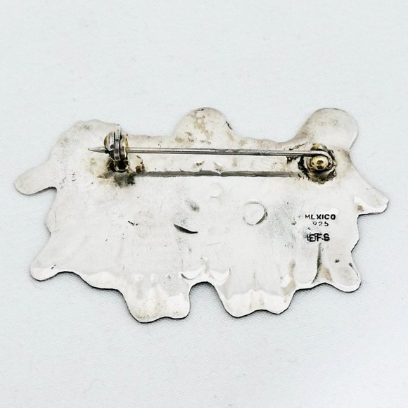 Vintage Sterling "Save the Children" Brooch - Mexico - Picture 2 of 4